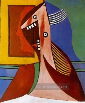  1929 Galerie - Büste der Frau et Autoportrait 1929 Kubismus Pablo Picasso